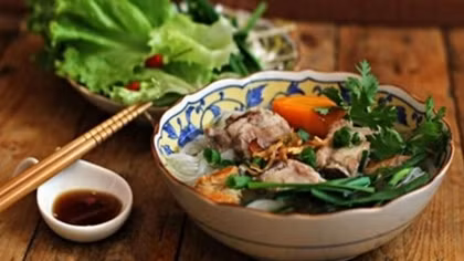 Vietnamese noodle soup—version of Can Tho