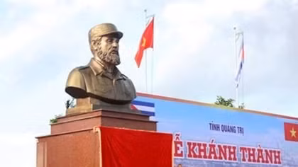 Fidel Castro Park inaugurated in Quang Tri Province 