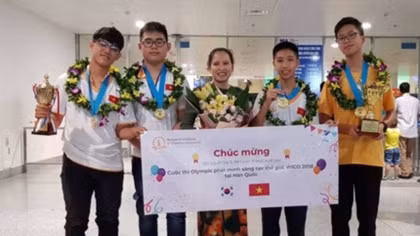 Vietnamese students earn big at Invention Creativity Olympic 2018