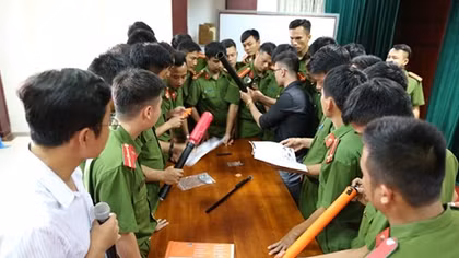 Training course on rescue and natural disaster prevention held for judicial police 