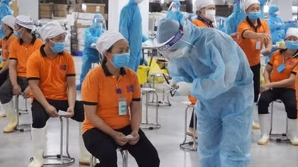 All workers in Bac Giang industrial park pose COVID-19 risk