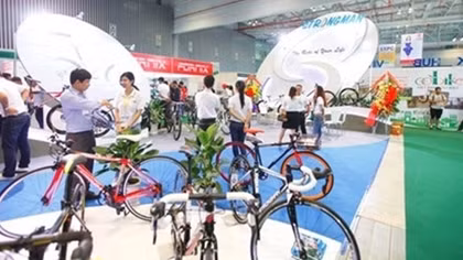 Bicycle expo opens in Hanoi