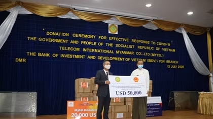 Vietnam supports Myanmar in fight against COVID-19