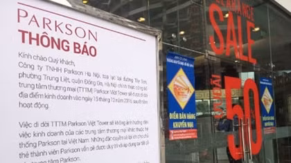 Malaysia's Parkson to shut down another shopping center in Vietnam