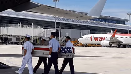 Repatration of U.S Servicemen's remains in Vietnam 