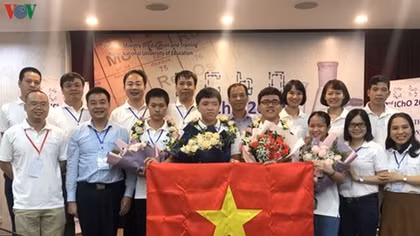 Vietnam wins four golds at International Chemistry Olympiad 2020