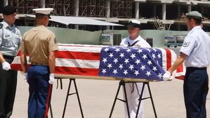 Repatriation of U.S servicemen's remains 