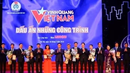 Eight outstanding works honoured at Vietnam Glory