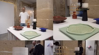 Vietnamese lacquer art on show at Paris Design Week