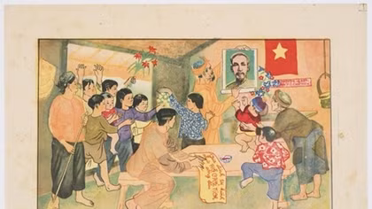 Vietnam’s art posters in 1950s kept in New South Wales library