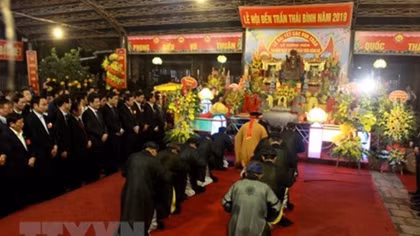 Tran Temple Festival opens in Thai Binh