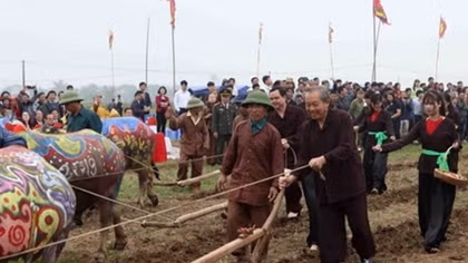 Traditional ploughing festival wishes for bumper harvests