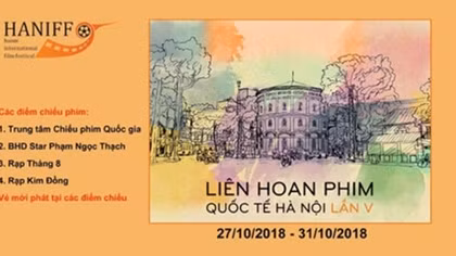 Nearly 150 movies to attend Hanoi int’l film festival