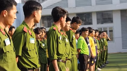 Sports festival held by People’s Police College 2 