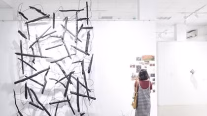 Artists display works inspired by insects