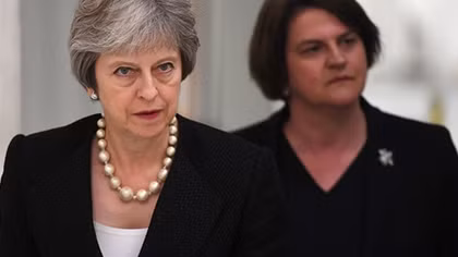 UK PM Theresa May Delivers 'Brexit & Union' Speech in N. Ireland