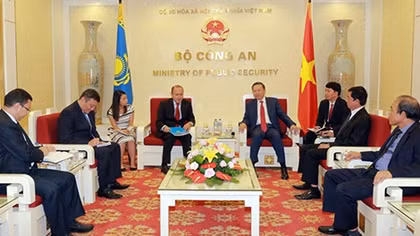 Vietnam, Kazakhstan boost friendly relations and security cooperation