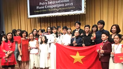 Vietnamese pianists win Putra International Piano Competition 2019 awards