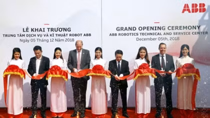 ABB opens the Vietnam’s first robotics technical and service centre