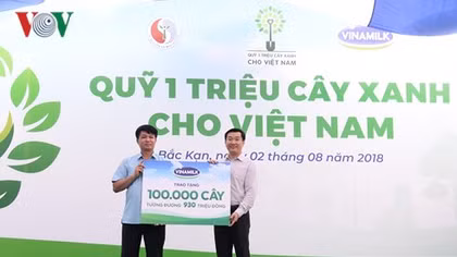 100,000 green trees planted in Bac Kan