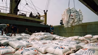 Rice exports hit almost US$2.5 billion