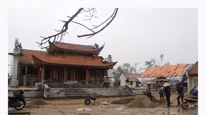 Ha Tinh: Renovated King Mai Hac De temple inaugurated