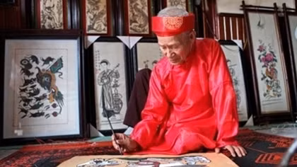 Preservation efforts made as folk paintings face disintegration