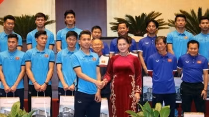 NA Chairwoman praises U23 Vietnam