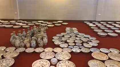 Shipwreck exhibition opens in Quang Ngai
