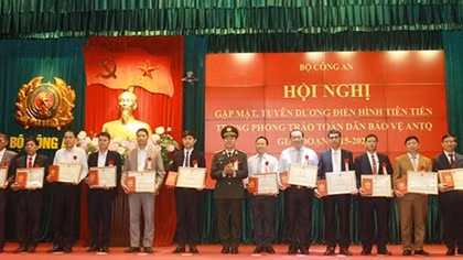 197 typical teams, individuals in “All people protect national security” movement nationwide honored