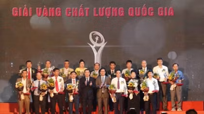National quality awards presented to 75 businesses