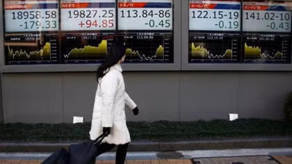 Asia shares creep up to near two-year peak, dollar firms