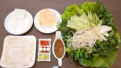 Pork Summer Roll - A specialty of Da Nang