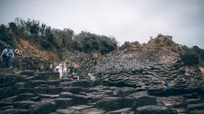 Stone formation discovered in central Phu Yen province