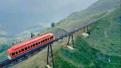 First mountain-climbing railway route to open in Vietnam