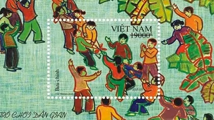 Stamps on Vietnamese folk games launched