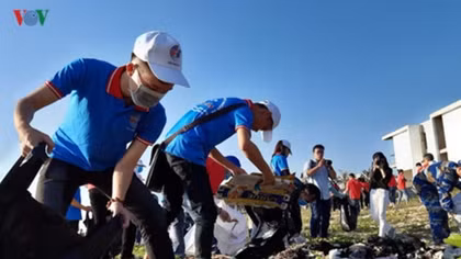 Da Nang takes action in response to sea clean-up campaign