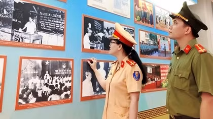 Youth of Quang Nam police richens knowledge about the care of Uncle Ho toward PSFs