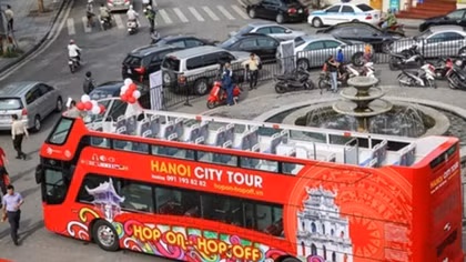 Hanoi’s open top bus to run during evenings from August 1