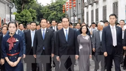 President takes trip to China’s Fujian province
