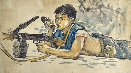 Art exhibition recalls memories of the Vietnam war 