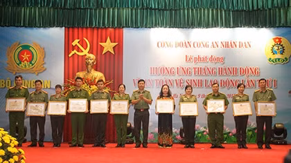 Public security trade union launches occupational health and safety month