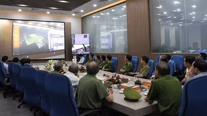 HCMC Police launch its Command and Information Center