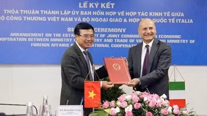New Joint Commission on Vietnam-Italy Economic Cooperation formed