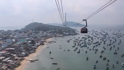 World’s longest sea cable car route launched in Phu Quoc