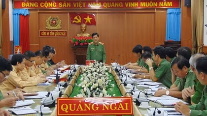 Deputy Minister Nguyen Van Son visits Quang Ngai