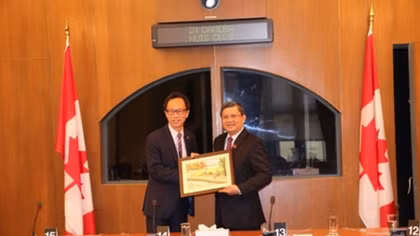 NA officials visit Canada to boost legislative ties, CPTPP approval
