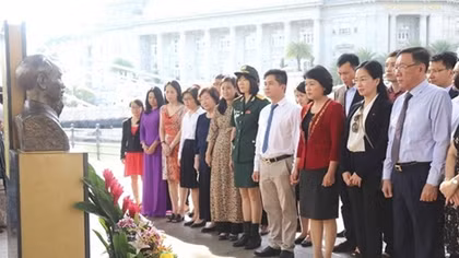 President Ho Chi Minh’s birthday marked abroad