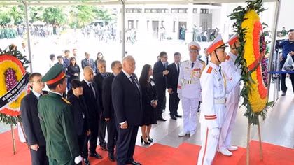 International friends share thoughts about late President Tran Dai Quang 