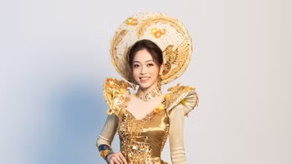 Phuong Nga reveals her national costume for Miss Grand International 